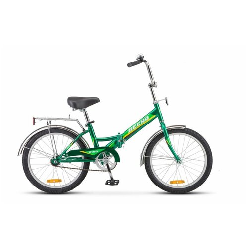 фото Велосипед взрослый складной десна-2100 20" z010 зелёный 13" (требует финальной сборки)