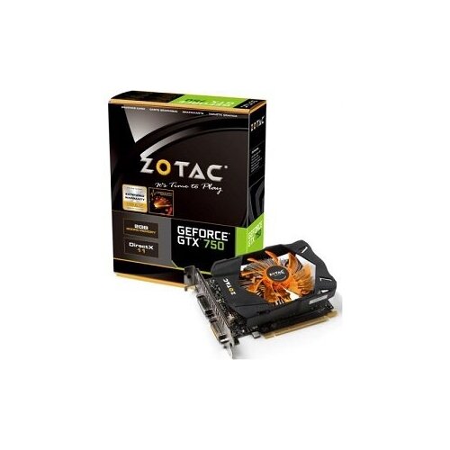 Видеокарта Zotac GeForce GTX 750 2GB GDDR5 ZT-70704-10M 950100₽