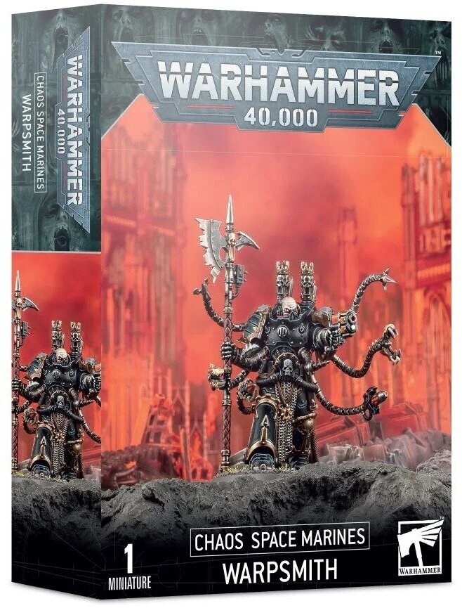 Миниатюра для настольной игры Games Workshop Warhammer 40000: Chaos Space Marines Warpsmith 43-85