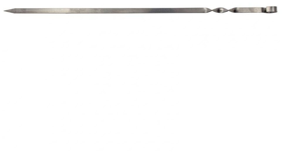 Шампур плоский, 750х15х2 мм, нерж. сталь, Camping// Palisad 69659 - фотография № 8