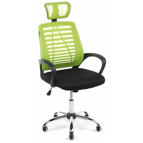 Офисное кресло Alsav кресла AL 777, черно-салатовое