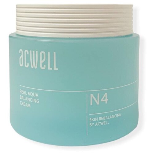 Увлажняющий крем для чувствительной кожи лица. ACWELL Real Aqua Balancing Cream