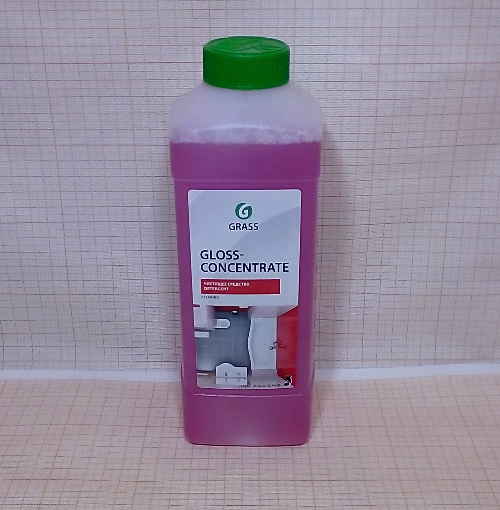 средство чистящее для сантехники 1л "gloss concentrate" grass концентрированное 125322 - фото №9