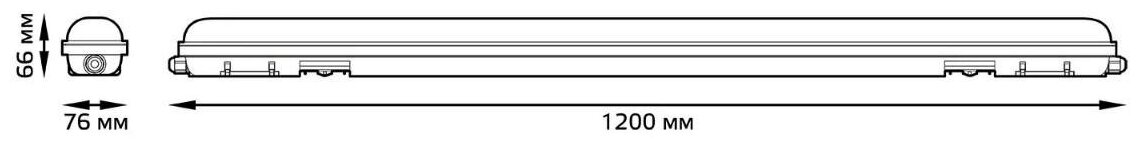 Линейный светодиодный светильник Gauss 864425236A - фотография № 3