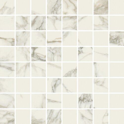 Мозаика Италон Charme Deluxe Arabescato White Lux Mosaico 3.5х3.5 29.2x29.2 610110000631