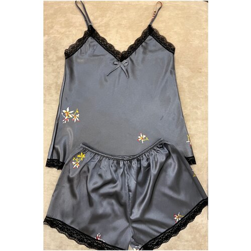 Женская пижама,темно-серая,р-р 44 /S