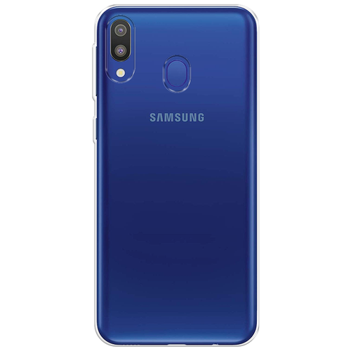 Чехол на Samsung Galaxy M20 / Самсунг Галакси М20 прозрачный глянцевая гидрогелевая пленка на samsung galaxy m20 самсунг галакси м20 1шт