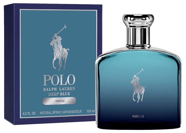 Ralph Lauren, Polo Deep Blue, 125 мл, духи мужские