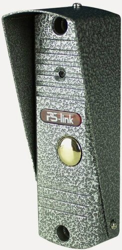 Изображение товара Вызывная панель проводная PS-link 201CR антивандальная, 2 Мп, угол обзора 110°, Silver