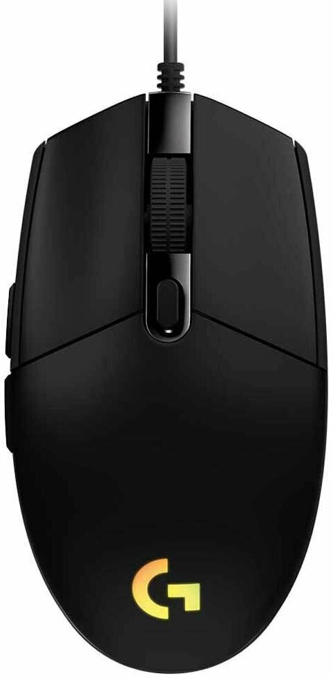 Игровая мышь Logitech G G102 Lightsync, черный