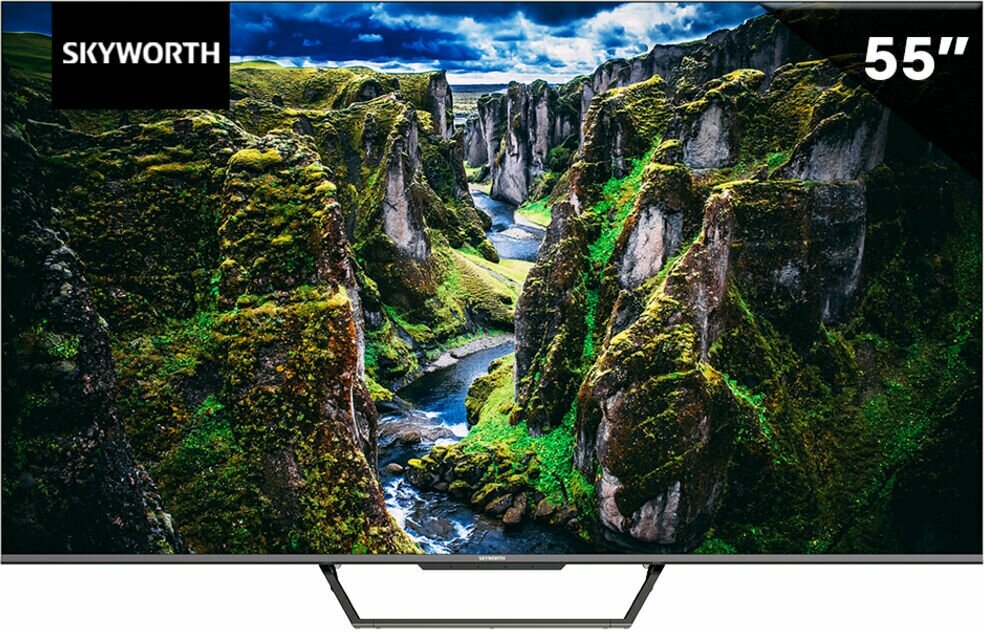 Телевизор 55" Skyworth 55SUE9500 (4K UHD 3840x2160, Smart TV) черный