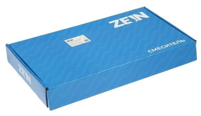 Смеситель для кухни ZEIN ZC2034, высокий корпус, картридж керамика 35 мм, хром - фотография № 5