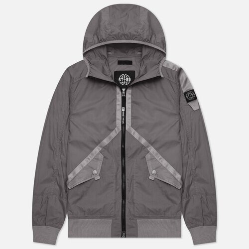 Мужская куртка ветровка ST-95 Helio Hooded серый, Размер L