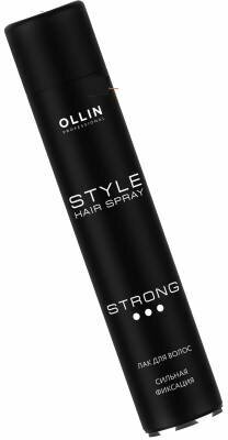 OLLIN Professional Лак для волос, сильная фиксация, 500 мл - фотография № 8