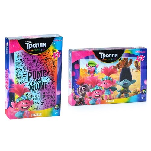 Пазлы Step Puzzle 120 деталей Trolls-2 (DreamWorks) (75167)