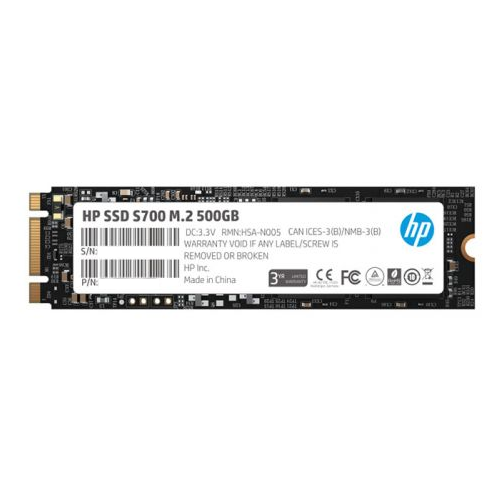 SSD диск HP M.2 S700 500 Гб SATA III 3D TLC (2LU80AA)