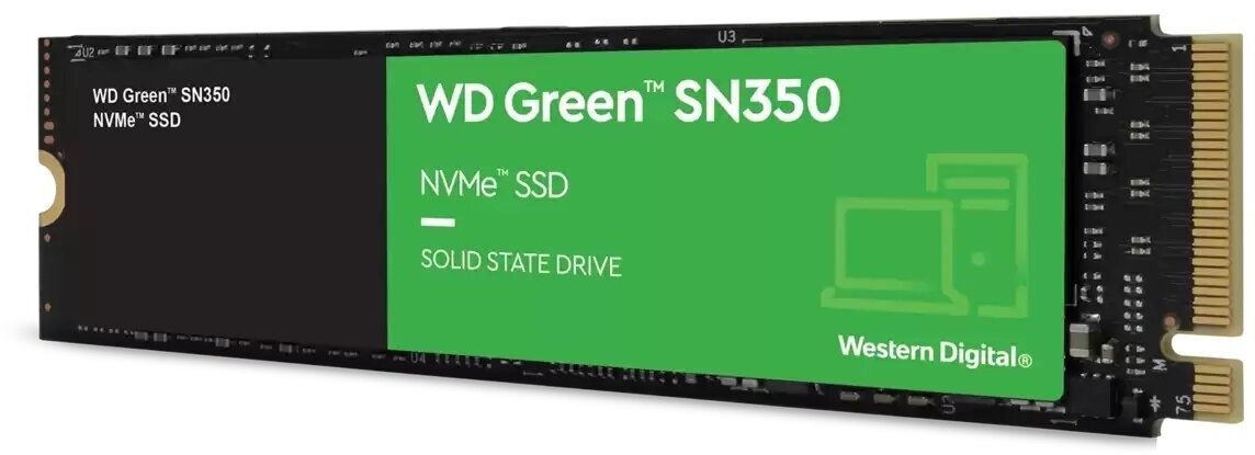 Твердотельный накопитель Western Digital WD Green 480 ГБ M2 WDS480G2G0C