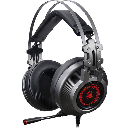 Наушники с микрофоном A4 Bloody J527 серый 2м мониторные USB оголовье J527 469100₽