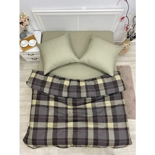 коричневый, зеленый