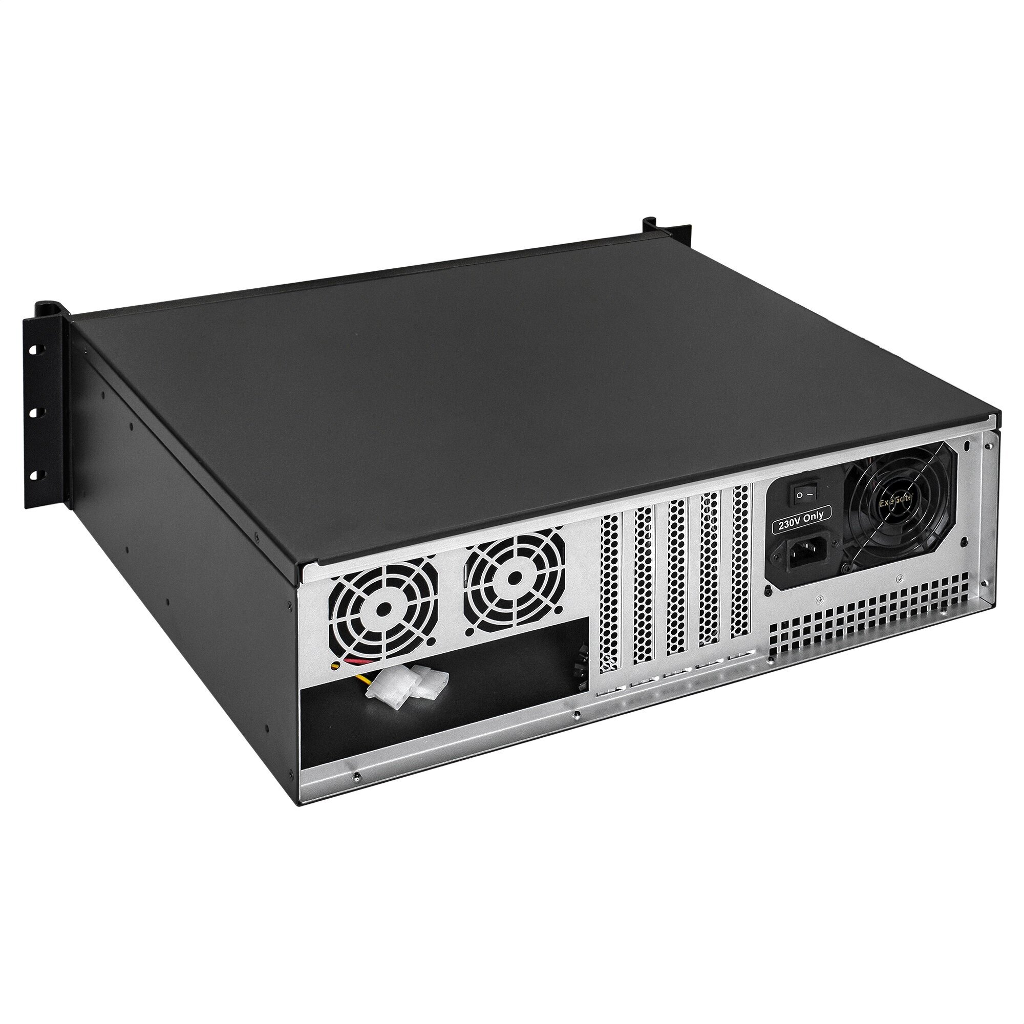 Корпус серверный 3U Exegate EX293195RUS RM 19", глубина 390, БП 800RADS, USB - фото №3