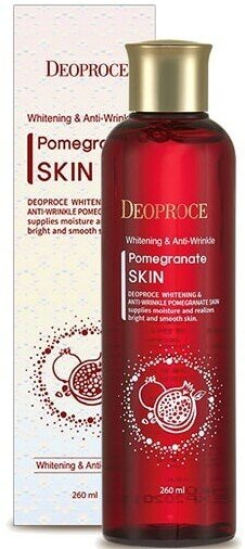 DEOPROCE ANTI-WRINKLE POMEGRANATE SKIN Антивозрастной тоник для лица с экстрактом граната