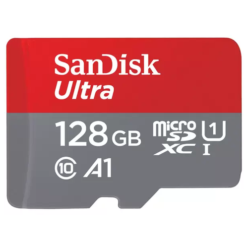 Карта памяти microSDXC 128Gb SanDisk Ultra Class 10 UHS-I A1 U1 (120 MB/s) карта памяти cf 128gb sandisk extreme 120 85 mb s