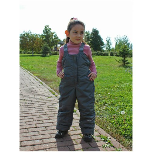 Полукомбинезон Runex, зимний, размер 32, серый