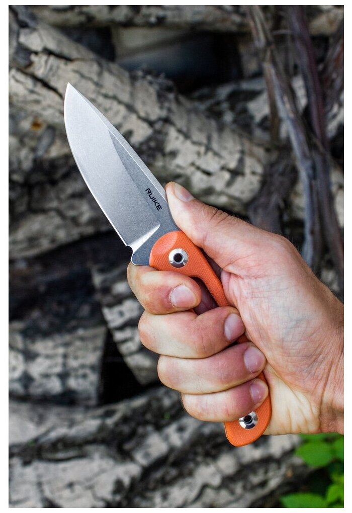 Нож Ruike Hornet F815, оранжевый - фото №18