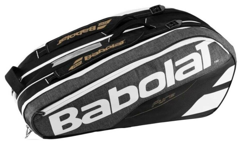 фото Теннисная сумка Babolat Pure (серый) (6 ракеток)