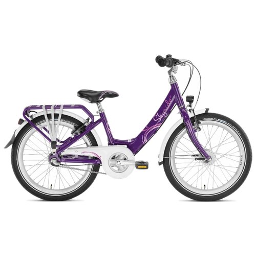 фото Подростковый городской велосипед puky 4450 skyride 20-3 alu light lilac lilac (требует финальной сборки)