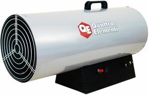 Нагреватель воздуха газовый QUATTRO ELEMENTI QE-35G (12 - 35кВт, 750 м. куб/ч, 2,6 л/ч, 8, (243-950)
