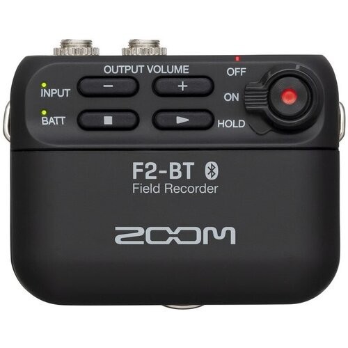 Zoom F2-BT/B Полевой стереорекордер, Bluetooth полевой рекордер zoom f2 b