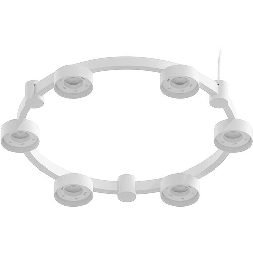 Корпус светильника Techno Ring подвесной для насадок D85 Ambrella DIY Spot C9231, Белый, GX53