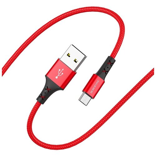 Кабель Borofone BX20 Enjoy для Micro-USB Red кабель usb микро usb borofone bx20 enjoy 1 0м цвет красный