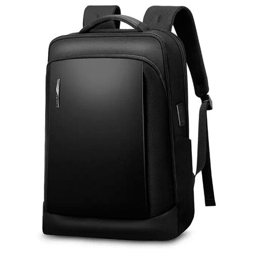 Рюкзак мужской городской дорожный 14л, для ноутбука 15.6", планшета Mark Ryden MR1906SJ черный водонепроницаемый, тканевый, с USB зарядкой