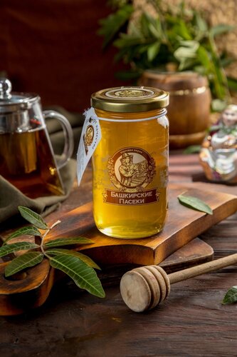 Изображение товара Мед Башкирский цветочный, пасеки 500, сбор 2025 года, "Башкирские пасеки+"