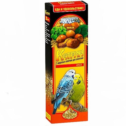 ЛП-2103 Катрин Палочки дволнистых попугаев МедОрех 2шт 476₽