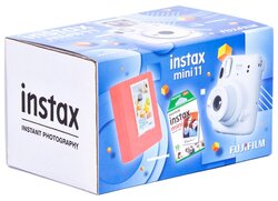 Фотоаппарат моментальной печати Fujifilm Instax Mini 11 Geometric Set Ice White