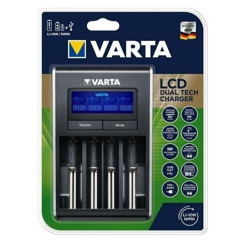 Зарядное устройство VARTA LCD Dual Tech Charger