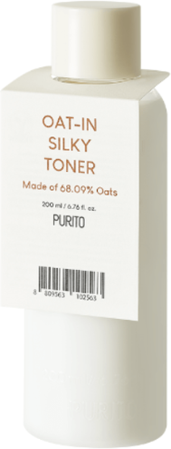 Тонер Purito Успокаивающий тонер с овсом для чувствительной кожи / Oat-in Silky Toner 200 мл.