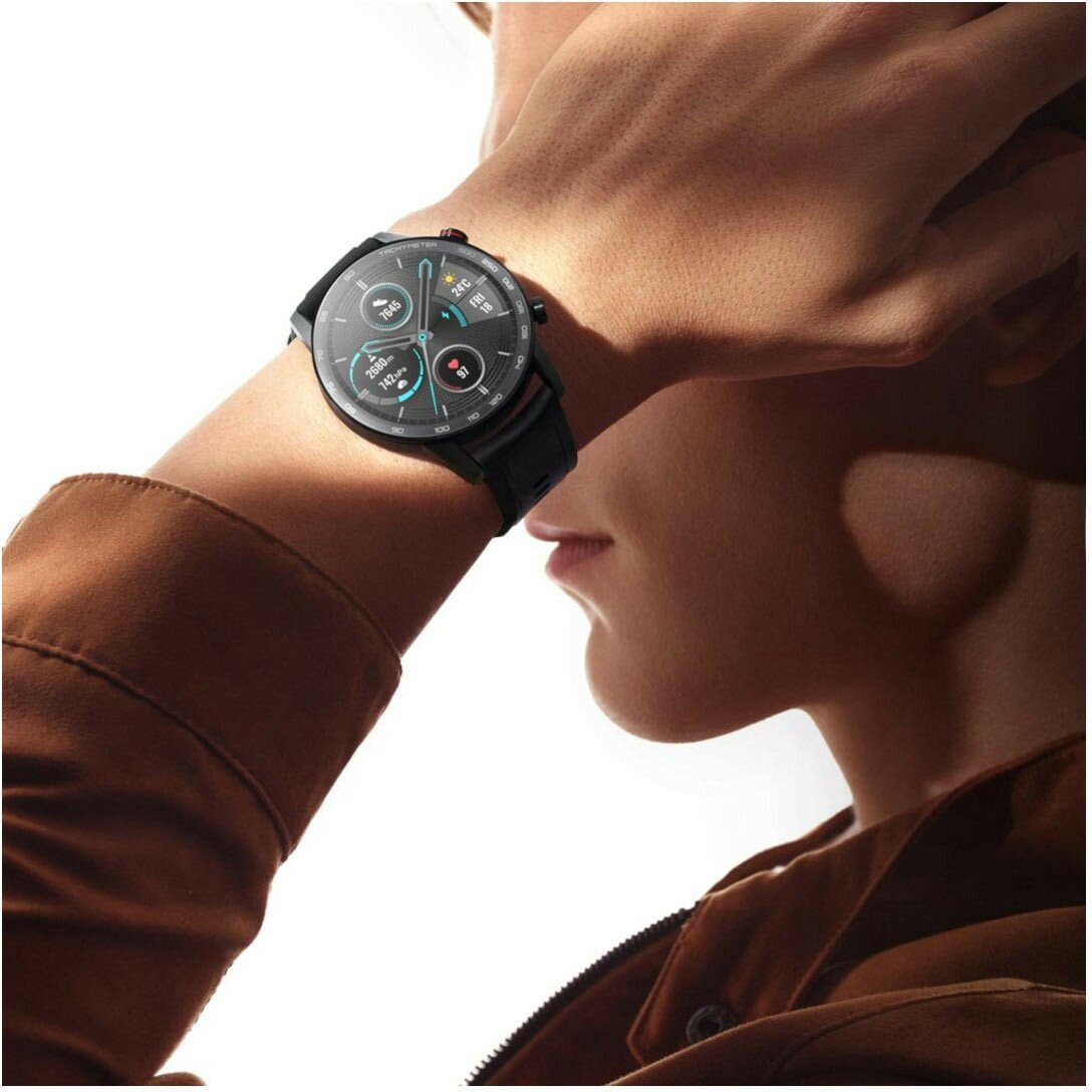 Смарт-часы HONOR Watch Magic 2 HBE-B19, 42.3мм, 1.2", черный / черный [55025031] - фото №10