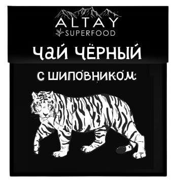 Чай черный Altay Superfood с шиповником, в пирамидках, 2 г × 15 шт. - фотография № 1