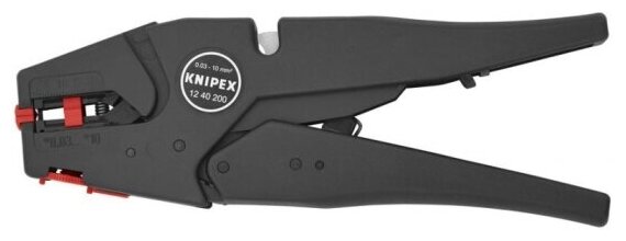 Стриппер автоматический Knipex 1240200, самонастраивающйся, 200 mm
