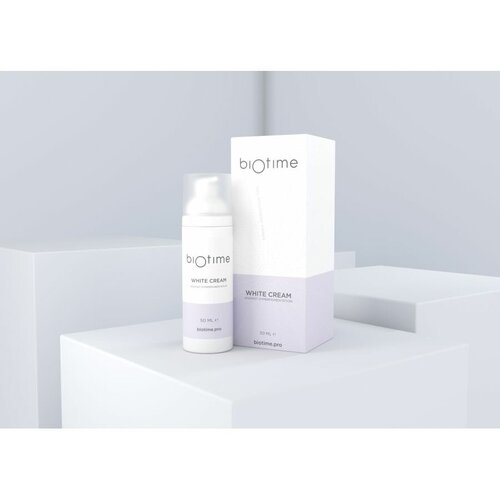 Крем для пигментированной кожи White cream Biotime biotime крем white cream отбеливающий 50 мл