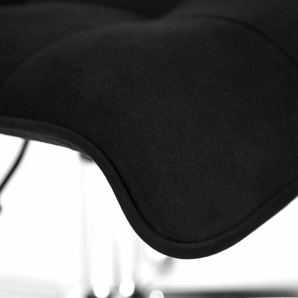 Компьютерное кресло GT Кресло Tetchair ZERO, флок , черный, 35