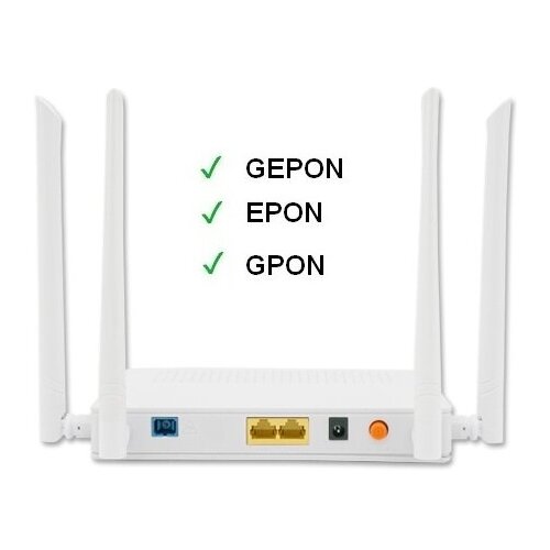 Абонентский терминал V-SOL ONU GPON/GEPON, 1*XPON+2GE+WiFi (2.4/5GHz)