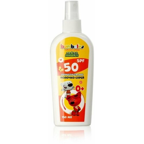 Bambolina Детский Спрей молочко солнцезащитное SPF50 850₽