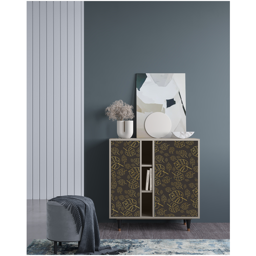 Комод - STORYZ - BS5 Sweet Flamingo, 94 x 96 x 41 см, Белый