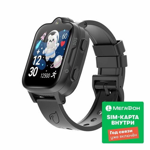 Детские умные часы LEEF StellarSIM-карта Год связи цвет черный 399000₽