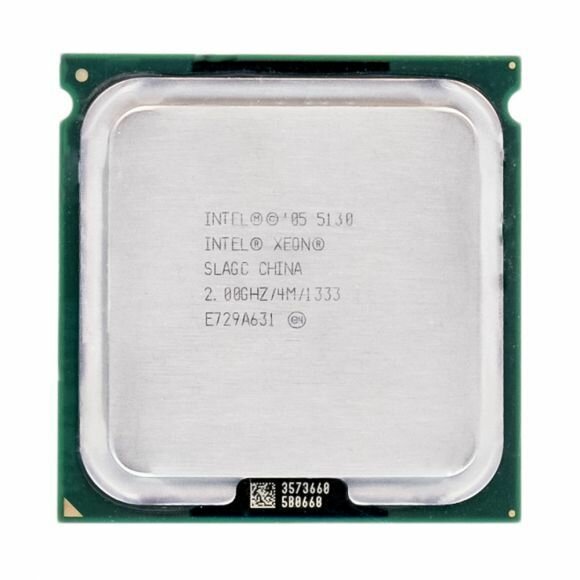 Процессор Dual-Core Intel Xeon processor 5130 (2.0 GHz, 65 W, 1333MHz FSB) BX805565130P